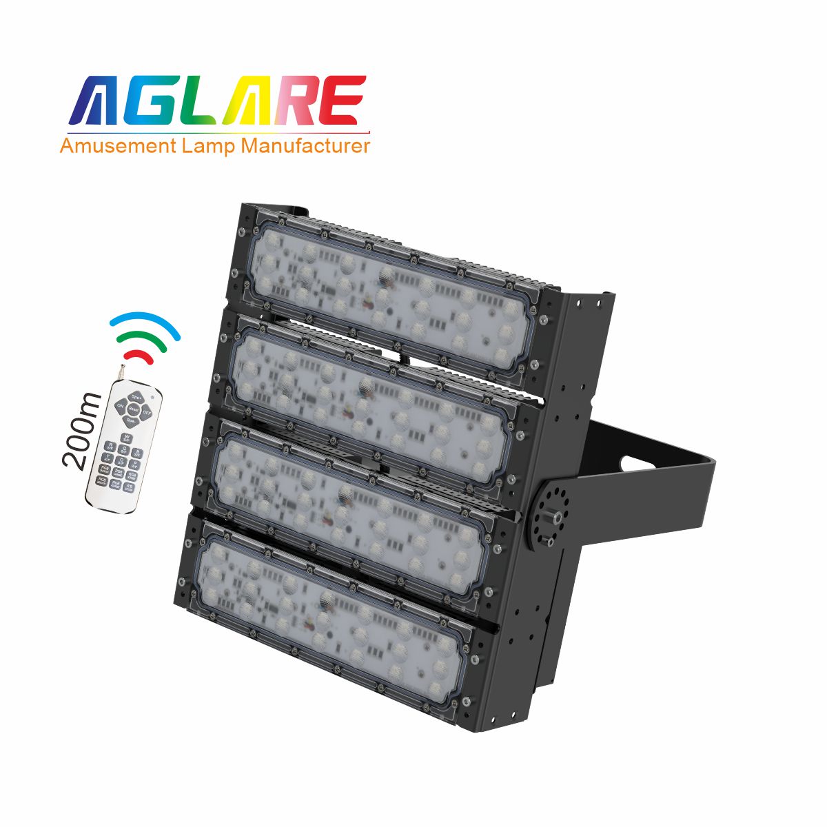 200W RGB彩色投光灯,变色户表射灯带？仄