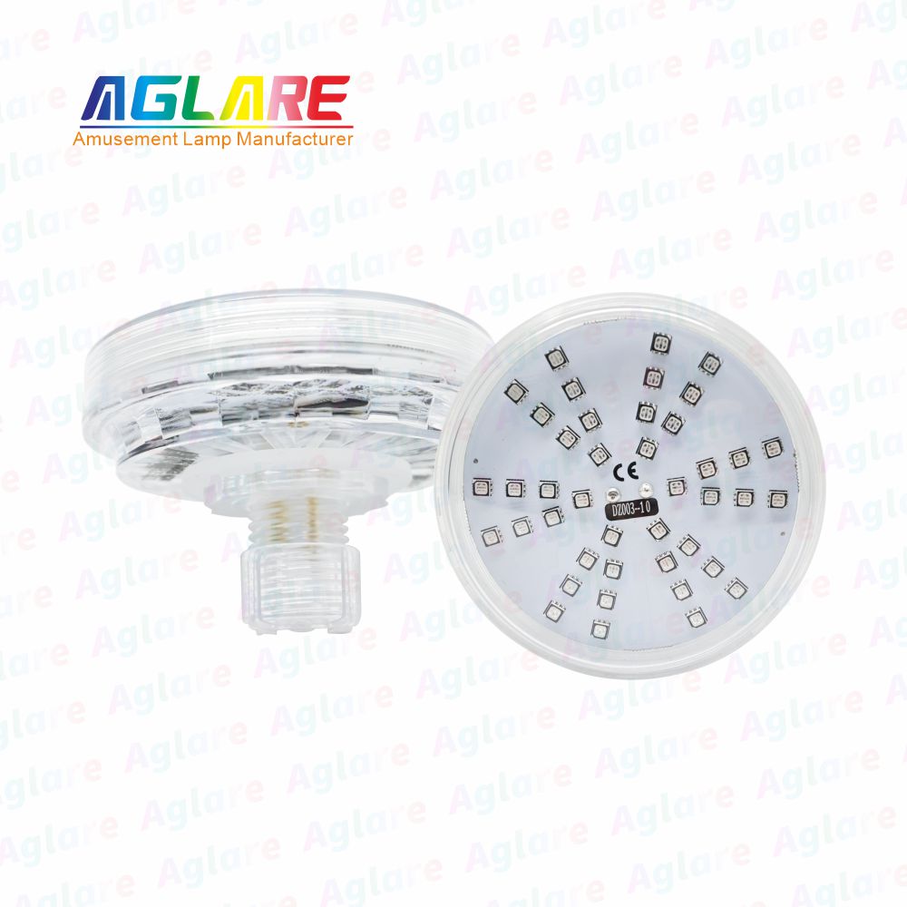 80mm RGB自动LED灯1-16旋转成效的游乐设施- AC24V， 48led